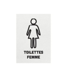 Sticker autocollant TOILETTES HANDICAPÉ format A5 Résultats page pour