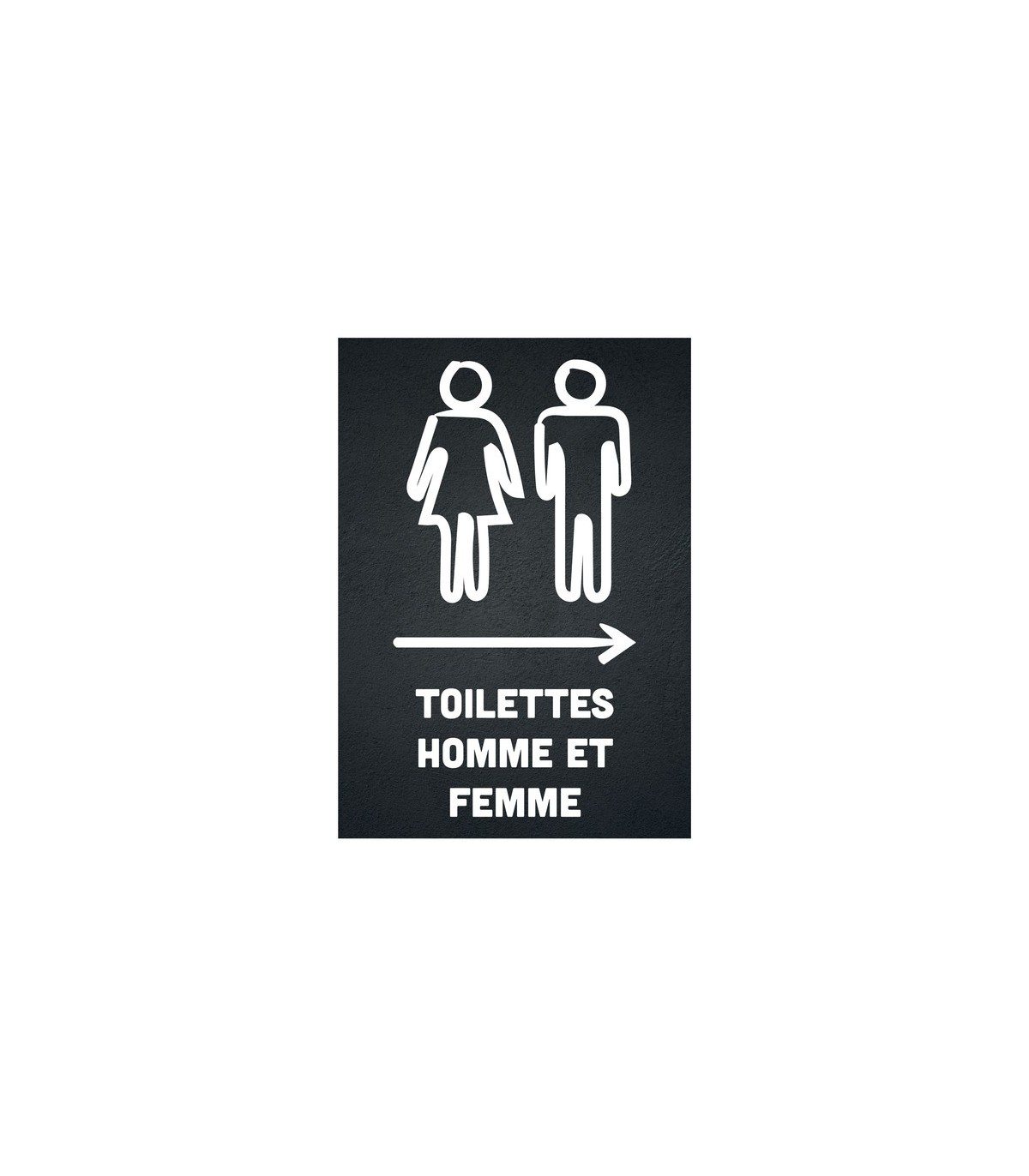 Stickers WC, homme et journal - Tatoutex-Stickers