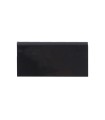 Chevalet de table en PVC noir de dimensions 10 x 5 cm - Lot de 5